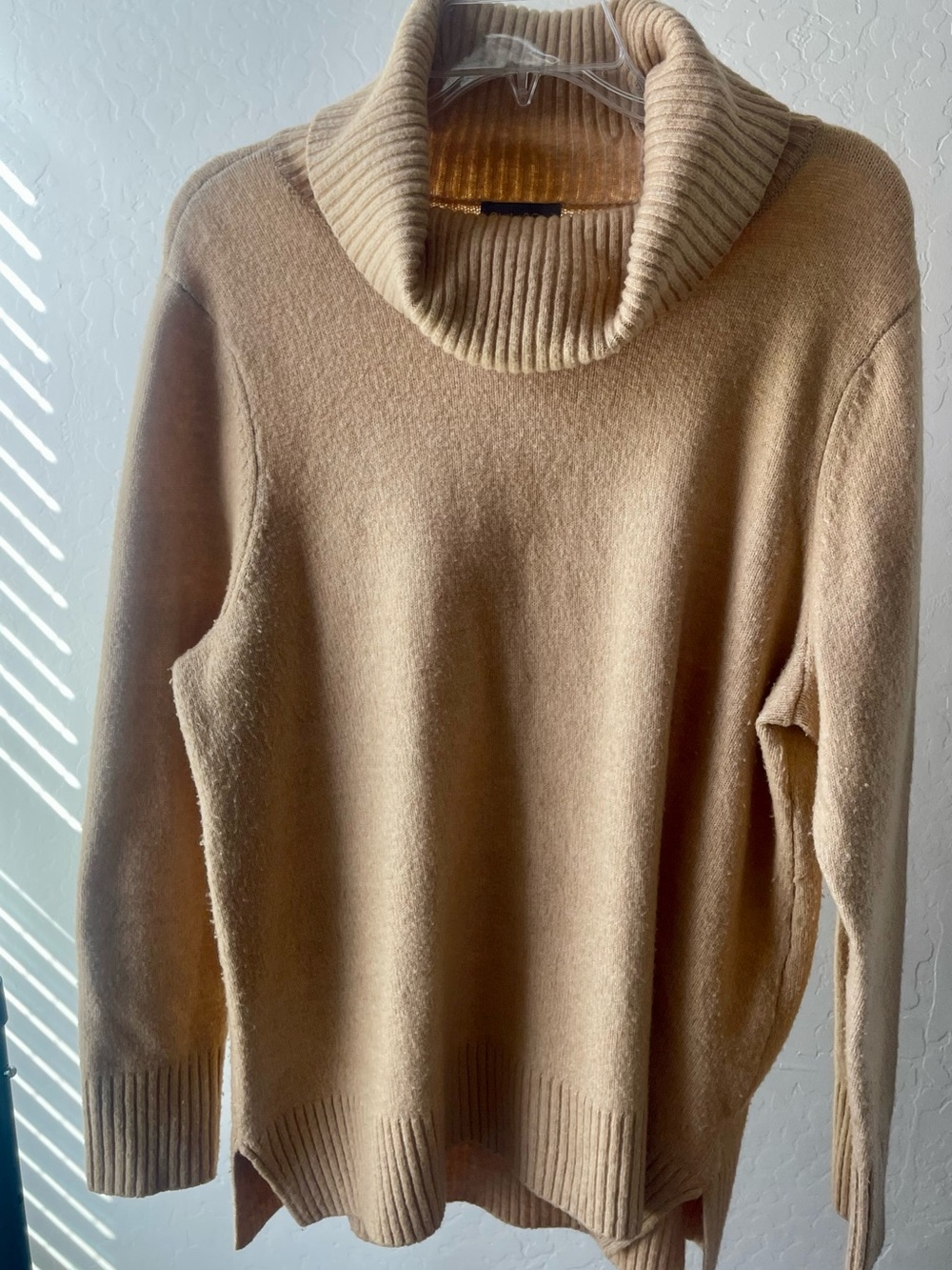 Turtleneck Sweater in Camel